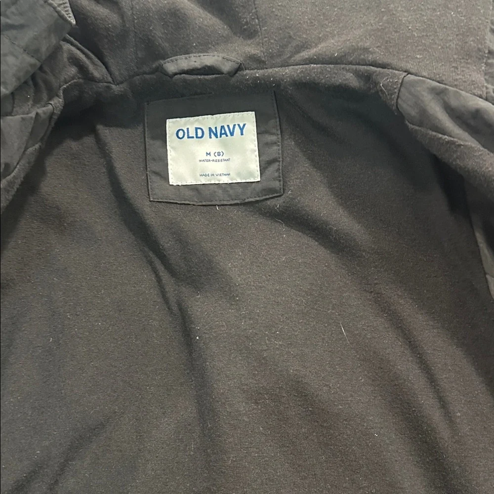 Old Navy Kids Black Raincoat - Picture 2 of 3